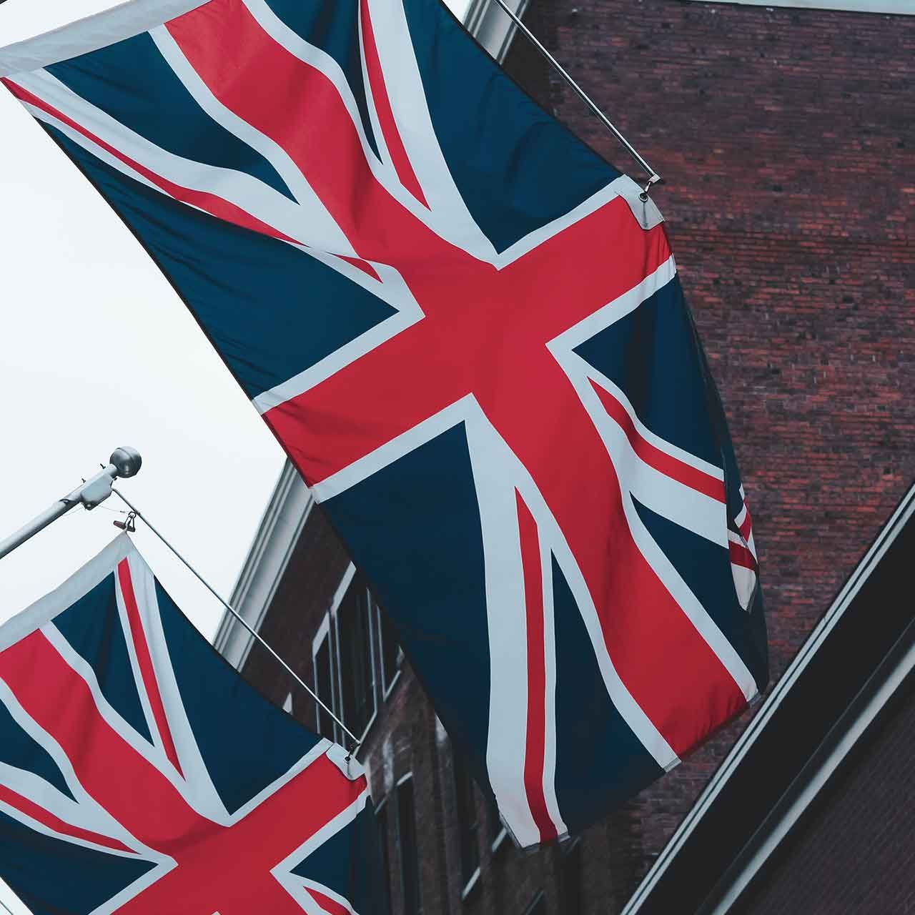 english flags